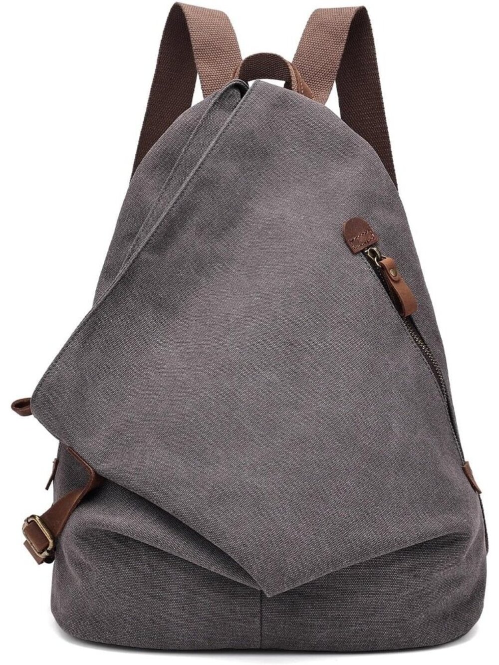 Vintage Canvas Crossbody Backpack for Men & Women